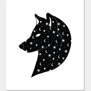 Cosmic Wolf Posters and Art